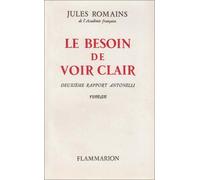 Le Besoin de voir clair – Flammarion