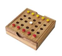 Le BOBAIL ® Board Game for 2 Players from 6 Years and Above in Solid Wood, Strategy and Reflection, Fast, Exclusive French Brand, Travel and Aperitif Game CE Certified