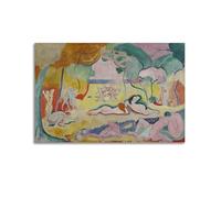 Le Bonheur De Vivre Henri Matisse Prints Posters Canvas Deco Paintings Vintage Photography Wall Art For Office Living Room Hallway 12x18inch(30x45cm)