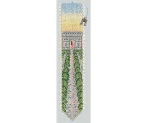 Le Bonheur des Dames bookmark counted cross stitch kit "Arc De Triomphe", 5x20cm
