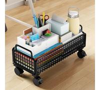 le Boohelf Cart Rolling File for School & Home Slim Multi Tier Sto Trolley Versatile Book & Document Cart with Wheels for Classroom nizat