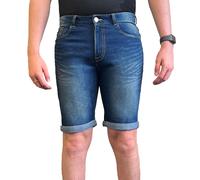 Le Breve Freddy Men's Denim Shorts | Sandals | Denim Blue | UK Size 54