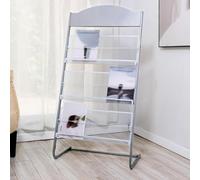le BrochureStandFloor Metal Rack for Magazines & PamphletsPerfect for Trade Shows Events and Exhibits&Design