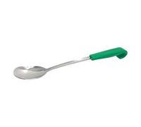 Le Buffet Salad Spoon 30cm, Premium Kitchen Utensils, Catering, Stainless Steel Cooking Utensils, Ideal for Dining, Serving Spoon, Cooking, Catering, Deli, Sandwich Shop, Carvery (1, Green)