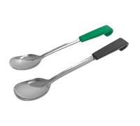 Le Buffet Set of 2 Salad Spoons Premium Kitchen Utensils, Catering, Stainless Steel Cooking Utensils, Ideal for Dining, Serving Spoon, Cooking, Catering, Deli, Sandwich Shop, Carvery