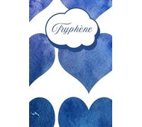 Le Cahier de Tryphène: Carnet de Notes de 200 Pages avec Prénom, Petit Format 13,97 cm x 21,59 cm (5,5x8,5po) Relié à Couverture Rigide, Imprimé Petits Carreaux 5x5 mm. Personnalisé.