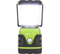 Lepro Camping Lantern, 1000 Lumen Camping Light Battery Powered, Dimmable Warm & Cool White Modes, D Batteries Not Included