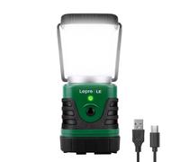 LE Camping Light Rechargeable, 1000 Lumen Camping Lantern, Dimmable 4 Modes C...