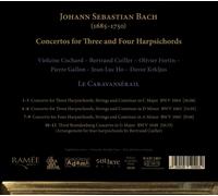 LE CARAVANSÉRAIL JOHANN SEBASTIAN BACH: CONCERTOS FOR THREE AND FOUR HARPSICHORD