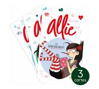 Le Carnet d'Allie cards volume 1 to 3 - Pack of 3 Multicoloured one size