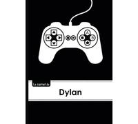 Le carnet de Dylan - Lignes, 96p, A5 - Manette jeu vide´o