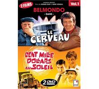 Le cerveau / 100 000 $ au soleil - Coffret 2 DVD (FRENCH VERSION)