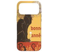 Le Chat Noir Bonne Annee Happy New Year Vector Cut Out Case for iPhone 17 Pro Max