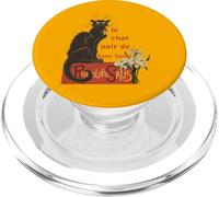 Le Chat Noir De Saint David De Rodolphe Salis Vector PopSockets PopGrip for MagSafe