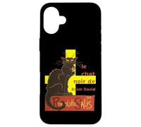Le Chat Noir De Saint David Vector Art Case for iPhone 16 Plus