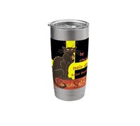 Le Chat Noir De Saint David Vector Art Stainless Steel Insulated Tumbler