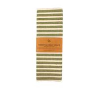 Le Chateau Eco-Friendly Ribbed Green Placemat - Pack of 2