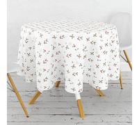 Le Chateau Holly 180cm Circular Tablecloth