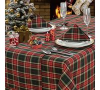 Le Chateau Tartan 132Cm X 228Cm Tablecloth