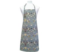 Le Chateau Textiles William Morris Blue Strawberry Thief Acrylic Apron Le Chateau Textiles Blue