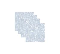 Le Chateau Textiles William Morris Forest Life Blue Pack Of 4 Napkins Le Chateau Textiles Blue