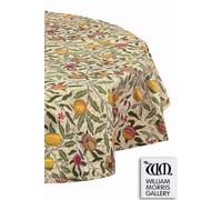 William Morris Fruit Acrylic Circle Tablecloth Le Chateau Textiles Multi One Size