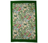 William Morris Golden Lily Cotton Tea Towel MultiColoured