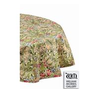 Le Chateau Textiles William Morris Golden Lily Fabric Circle Tablecloth Le Chateau Textiles Multicolor