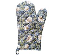 Le Chateau Textiles William Morris Pimpernel Oven Mitt in Charcoal Le Chateau Textiles Charcoal
