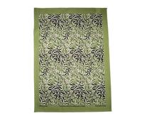 Le Chateau Textiles William Morris Willow Boughs Cotton Tea Towel in Green Le Chateau Textiles Green