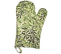 Le Chateau Textiles William Morris Willow Boughs Oven Mitt in Green Le Chateau Textiles Green