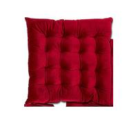 Le Chateau Velvet Seat Pad Red