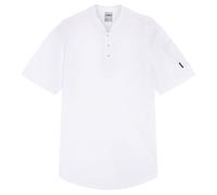 Le Chef Men's Pique Chef Shirt in White | Size: Medium Le Chef White M