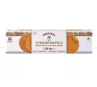 Le Chic Patissier Stroopwafels- Traditional in the Netherlands - Filled With Caramel Syrup - Perfect Snack - Suitable for Vegetarians - 40 Pack