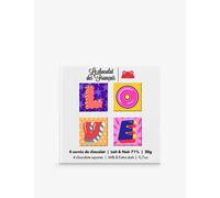 Le Chocolat Des Francais Le Chocolat Des Francais Love Dark and Milk Chocolate Squares 20g