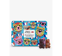 Le Chocolat Des Francais Le Chocolat Des Francais Organic Dark and Milk Chocolate-Coated Marshmallows Tin Of 12