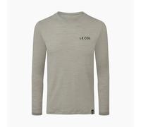 Le Col ARC Merino Long Sleeve T-Shirt - XS - Stone