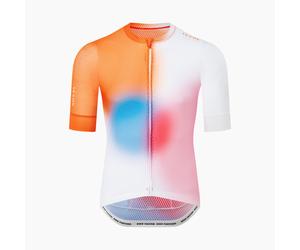 Le Col Pro Air Jersey - XXL - White/Saffron/Multi