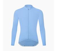 Le Col Pro Long Sleeve Jersey - L - Powder Blue/White