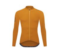 Le Col Pro Long Sleeve Jersey - M - Amber/Navy