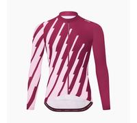 Le Col Pro Long Sleeve Jersey - XL - Grape/Pale Pink
