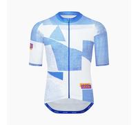 Le Col Sport Lightweight Jersey En Route - XXL - Electric Blue/White