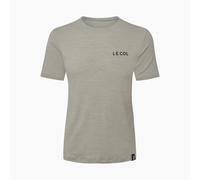 Le Col Womens ARC Merino T-Shirt - S - Stone