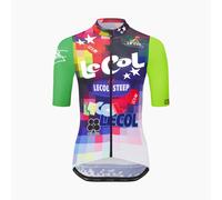 Le Col Womens Lion of Flanders Pro Jersey Trade Team Mashup - M - Multi