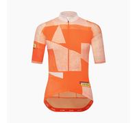 Le Col Womens Sport Lightweight Jersey En Route - S - Saffron/White
