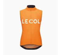 Le Col Womens Sport Logo Gilet - XS - Saffron