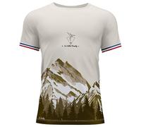 Le Colibri Frenchy - Isard Blanc Vert - M - Trail tee-shirt