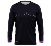 Le Colibri Frenchy - L’auvergnat Manches Longues Noir - S - Trail tee-shirt