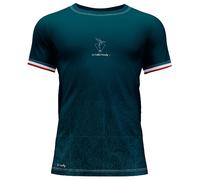 Le Colibri Frenchy - Latitude Bleu Vert - S - Trail tee-shirt
