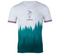 Le Colibri Frenchy - Le Forestier Vert Blanc - S - Trail tee-shirt